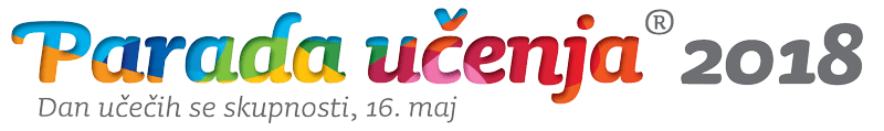 Logo Parada ucenja 2018 napis