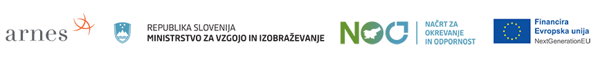 NOO Arnes Ministrstvo za vzgojo in izobrazevanje EU 1