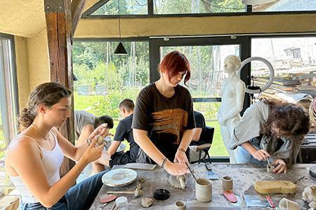 Obisk in ustvarjanje v umetnikovem ateljeju