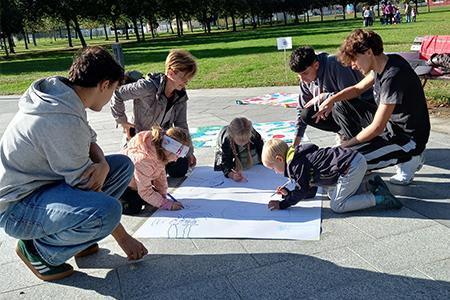 Likovna kolonija ob 90. obletnici vrtca v Gornji Radgoni